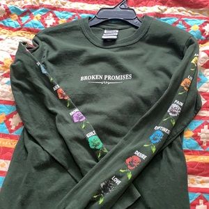 Broken promises long sleeve